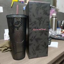 Starbucks Durian cup X Blackpink Group Cooperation Cup Tumbler 24oz Black picture