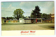 New Stanton Pennsylvania Cardinal Motel Postcard B632 picture