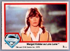 1978 Topps Superman The Movie Margot Kidder as Lois Lane #3 picture