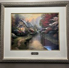 Thomas Kinkade ~ A Quiet Evening ~ 24x30 Publisher Proof ~ Master Highlighted  picture