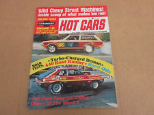 HOT CARS magazine October 1973 custom street drag racing Chevrolet Demon Ford picture