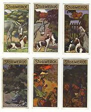 Stollwerck 1906 Group 394 Bremen Town Musicians set of 6 cards G-VG picture