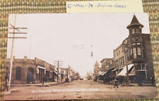 RPPC Postcard: 1912 Main Street Business Blocks Independence, Oregon picture
