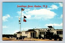 Avalon NJ-New Jersey, Avalon Yacht Club, Antique, Vintage Postcard picture