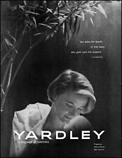 1953 sexy woman Yardley women's fragrance perfume vintage photo Print Ad adL65 picture