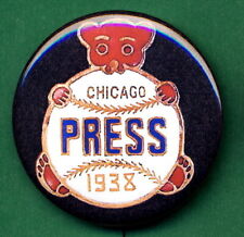 1938 STYLE World Series PRESS RP *PIN* Chicago CUBS Wrigley Field picture