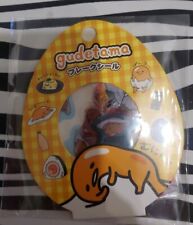 Sanrio Gudetama Lazy Egg 60 pc Sticker Flakes Pack Set NIP Authentic Laying picture