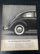 Vintage 1960s Volkswagen Print Ad picture