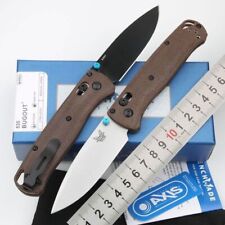 1PCS 535 S30V Blade Linen Handle Tactical Outdoor Tactical Tool Folding Knife picture