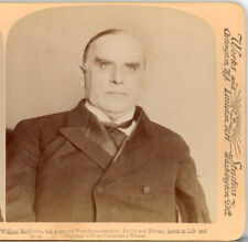 PRES McKINLEY, The Martyred President--Stereoview T24 picture