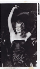2x Vintage press photos, Iconic Rita Hayworth photos. Gilda,  Risque pinup photo picture