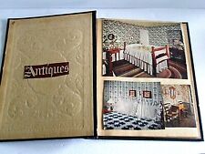 Vintage Mid Century Scrapbook Home Furnishings Clipped Magazines EUC  BC picture