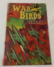 1952 Fiction House WAR BIRDS #2 ~ lower grade, cover has 3 inch tear picture