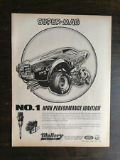Vintage 1972 Firestone Sports 500 Tires Ronnie Sox Full Page Original Ad 1022 picture
