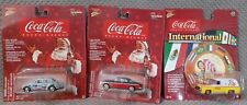Johnny Lightning COCA-COLA SERIES 1:64 DIE-CAST Lot Of (3) Brand New In Package picture