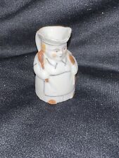 Vintage Handpainted Mini Porcelain Toby Jug Pitcher (from Japan) 2” Tall picture