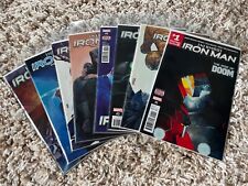 Infamous Iron Man #1-7, 11 All 1st Printings Marvel Comics Dr Doom picture