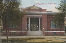 Postcard Carnegie Library Phoenix Arizona AZ picture
