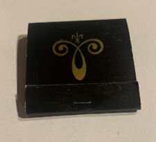 Vintage Chez Vendome Matchbook French Restaurant Advertising Black Full Collect picture