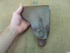 WW2 WWII Vintage German Wehrmacht Walther P38 Leather Gun Holster picture