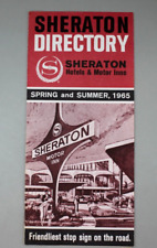 Vintage Sheraton Hotels Motor Inns Directory Brochure 1965 picture