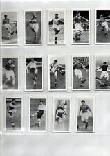 RARE FAMOUS FOOTBALLERS 24 A SERIES CARDS ISSUED IN 1954 BY PA ALDOPH SLEEVED picture