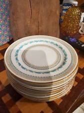 Paragon China Set of  1 1  Bread Plates PAR221 Rare Pattern Turquoise  Stunning  picture