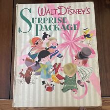 Walt Disney’s Surprise Package 1940’s Simon And Schuster 2 Books picture