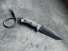 Chris Reeve Pacific Magnacut Plain Edge Black Cerakote fixed blade knife picture