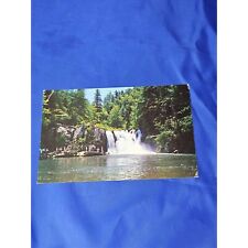 Abrams Falls In Cades Cove Postcard Chrome Divided picture