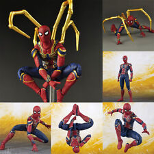 Spiderman Spider Man Action Figure Marvel Avengers Infinity War Iron Toy Model picture