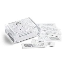 Inspirational Promise Box Gods Gifts Clear t9652 3 1/2 X 2 3/4 X 2 picture
