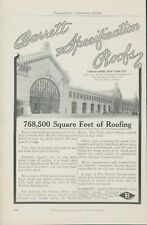 1910 Barrett Specification Roofs Chelsea Piers New York City Vtg Print Ad CO2 picture