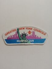 BSA, Greater New York Councils – Manhattan Shoulder Patch (CSP) (T-2) picture