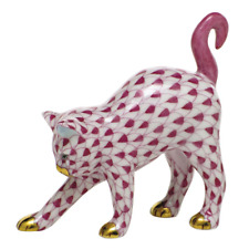 NEW HEREND ARCHED CAT PINK FISHNET #VHP2-16074 BRAND NEW IN BOX CUTE SAVE$$ F/SH picture