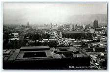 c1940's Panorama View of Monterrey Nuevo Leon Mexico Vintage RPPC Photo Postcard picture