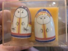 Vintage Lappalainen Salt & Pepper Shakers Marked Arabia Made In Finland picture