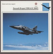 Dassault Breguet Mirage 2000N  Edito Service Warplane Air Military Card France picture