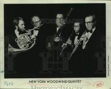 1989 Press Photo Members of the New York Woodwind Quartet. - sap30219 picture