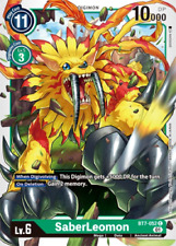 Digimon Card - SaberLeomon BT7-052 C MINT picture