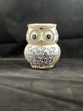 “Yokohama” Style Owl Coffee Cup or Mug Hand Painted Embossed 3D 4.5