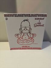 Kid Robot The Simpsons TV Show Homer Vermilion Red Buddha Vinyl Figure picture