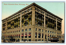 c1905 Royal Alexandra Hotel Winnipeg Manitoba Canada Antique Postcard picture