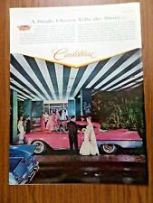 1957 Cadillac Ad Single Glance Tells the Story in front of The Beverly Hills picture