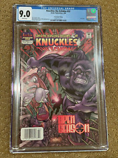 KNUCKLES THE ECHIDNA #32 CGC GRADED 9.0 VF/NM ARCHIE COMICS 2000 RARE &ONLYCOPY picture