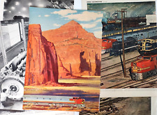 Santa Fe Diesel Locomotives Railroad Vintage 1954 5 Pg Article Rail Train RR picture