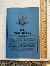 Vintage U.S. Air Force 1990 Weapons File Book picture