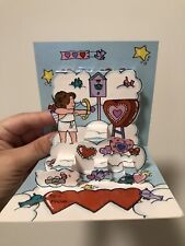 Vintage Pop Up Valentines Cards - Set Of 2 picture