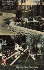 c1910 Bayside Park People Playground Clear Lake  Iowa IA P471 picture