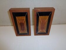 Vintage Mid Century Modern Bookends Bey Cor Enamel MCM picture